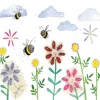 Alex Clark Coaster - Bees & Flowers