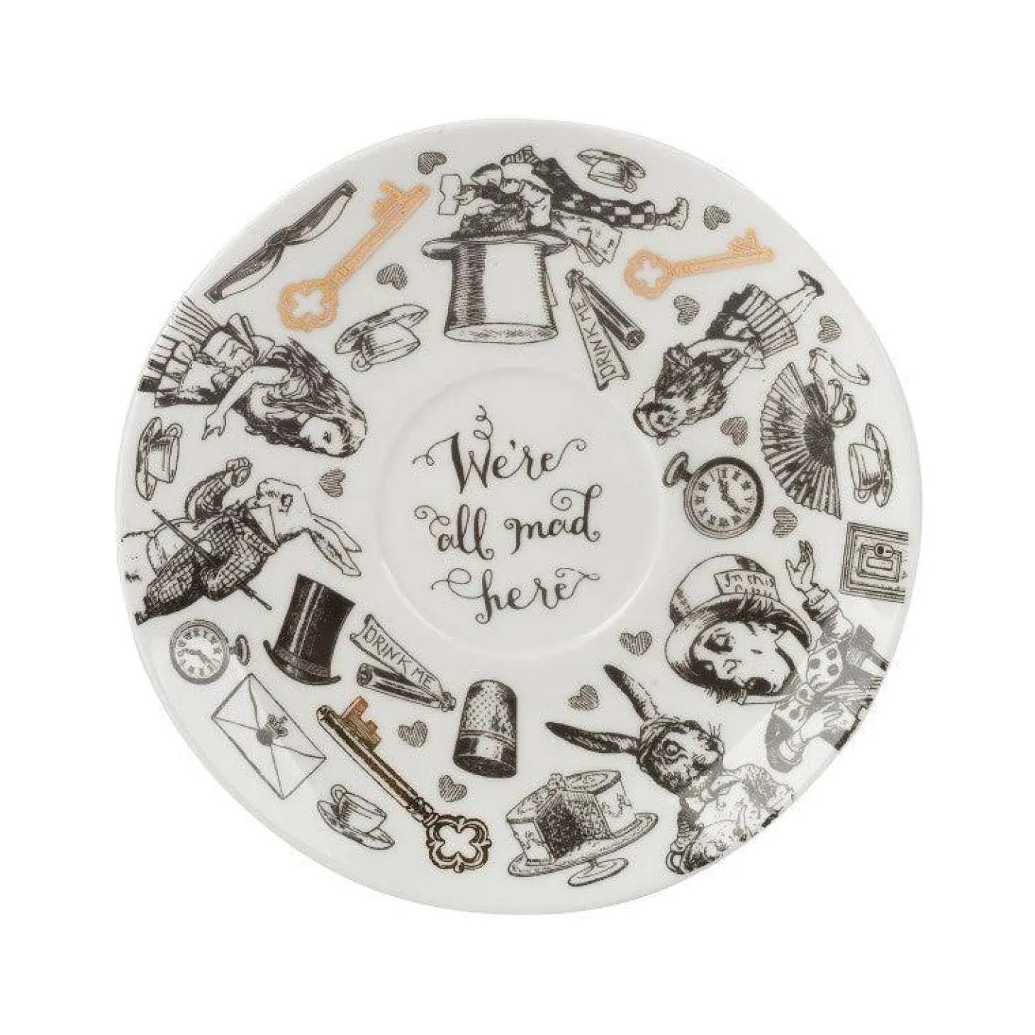 Alice in Wonderland Cup & Saucer Set