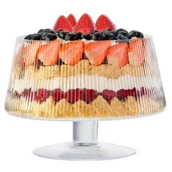 Anton Studio Designs 24cm Stemmed Glass Trifle Bowl - Empire