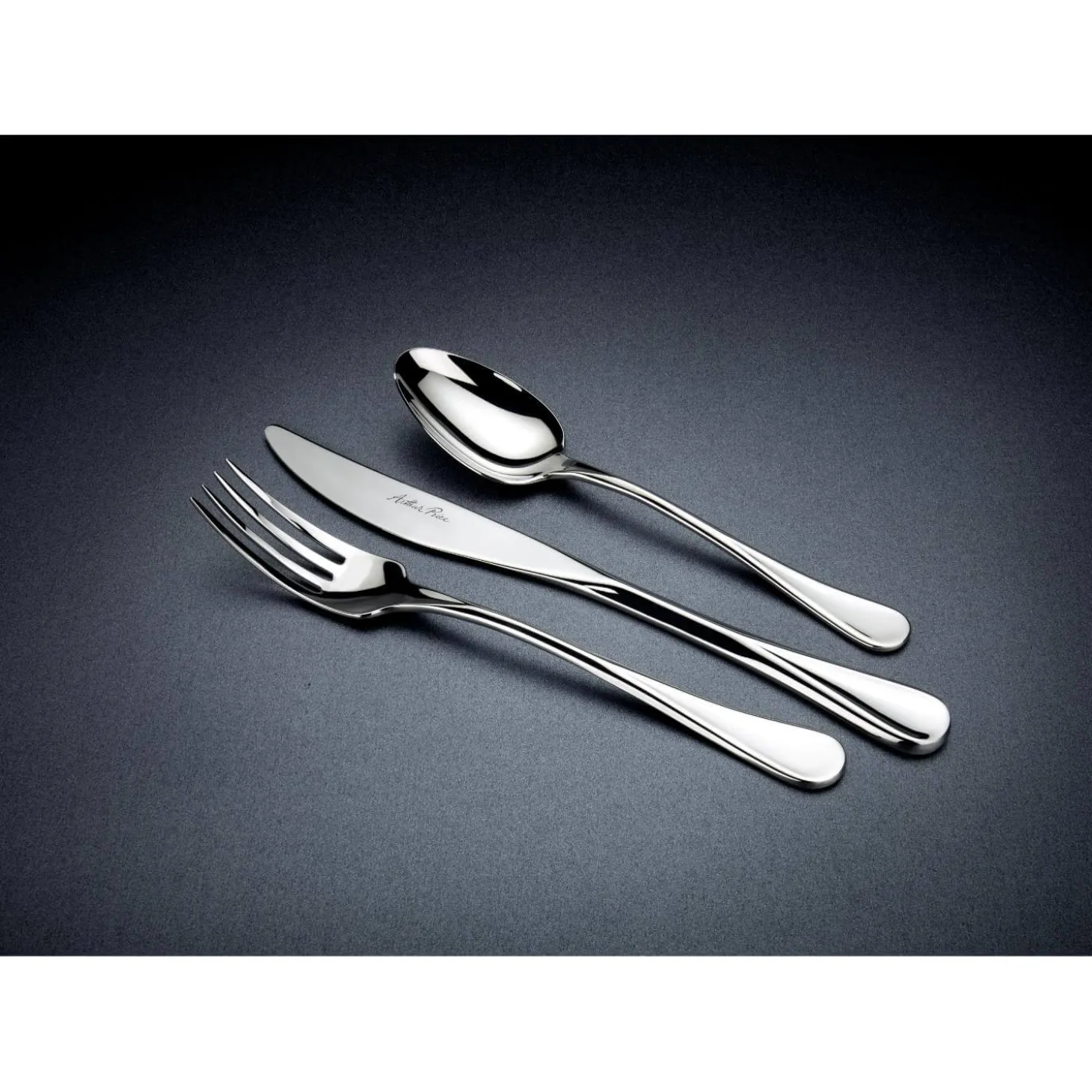 Arthur Price Signature Cascade Stainless Steel Cutlery Set - 60-Piece