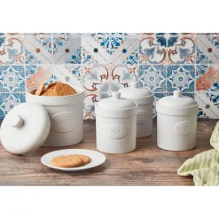 Bia International Coffee Canister - Matte White