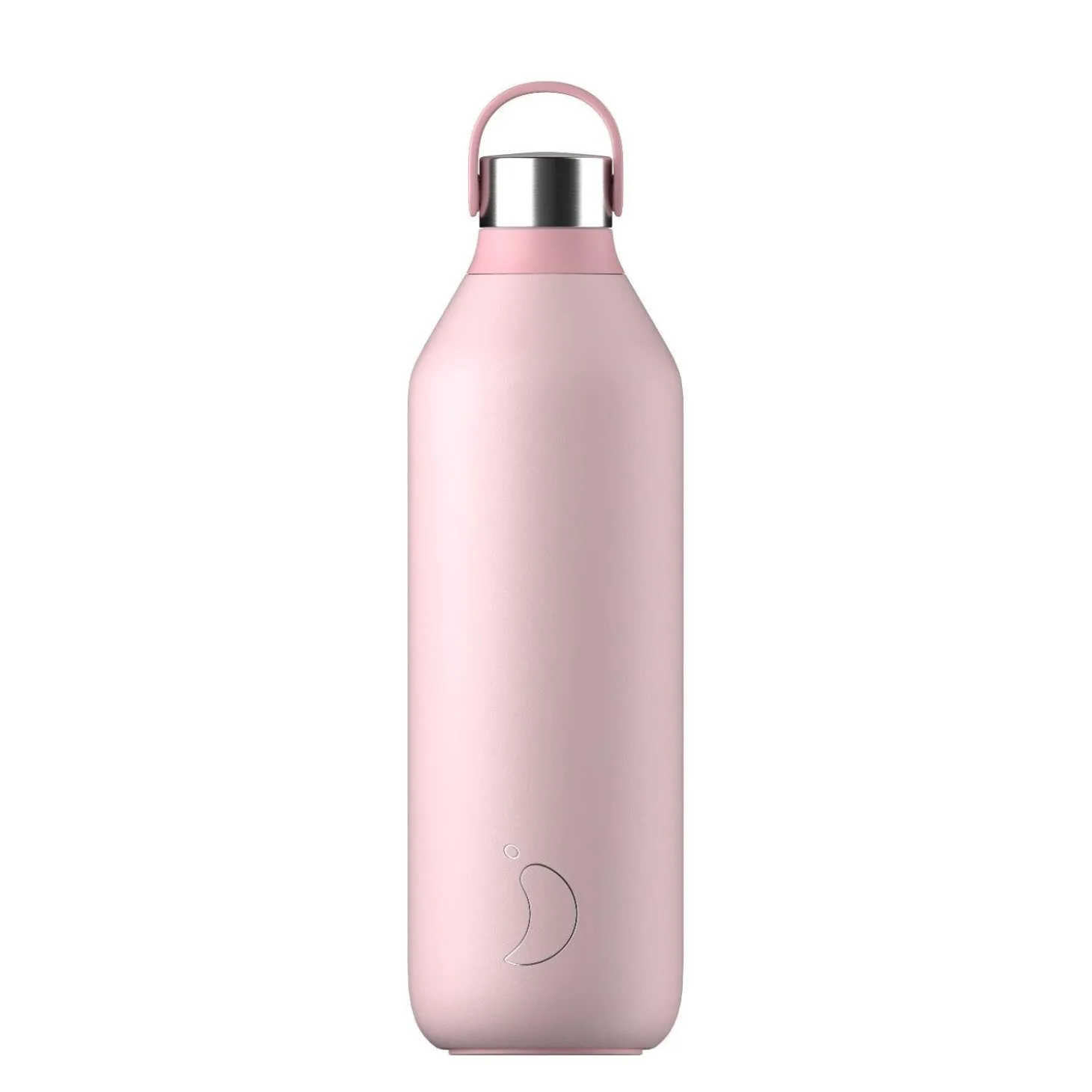 Chilly's Series 2 1 Litre Reusable Water Bottle - Blush Pink