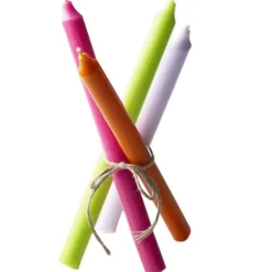 Cidex Rustic Tapered Candle - Ivory