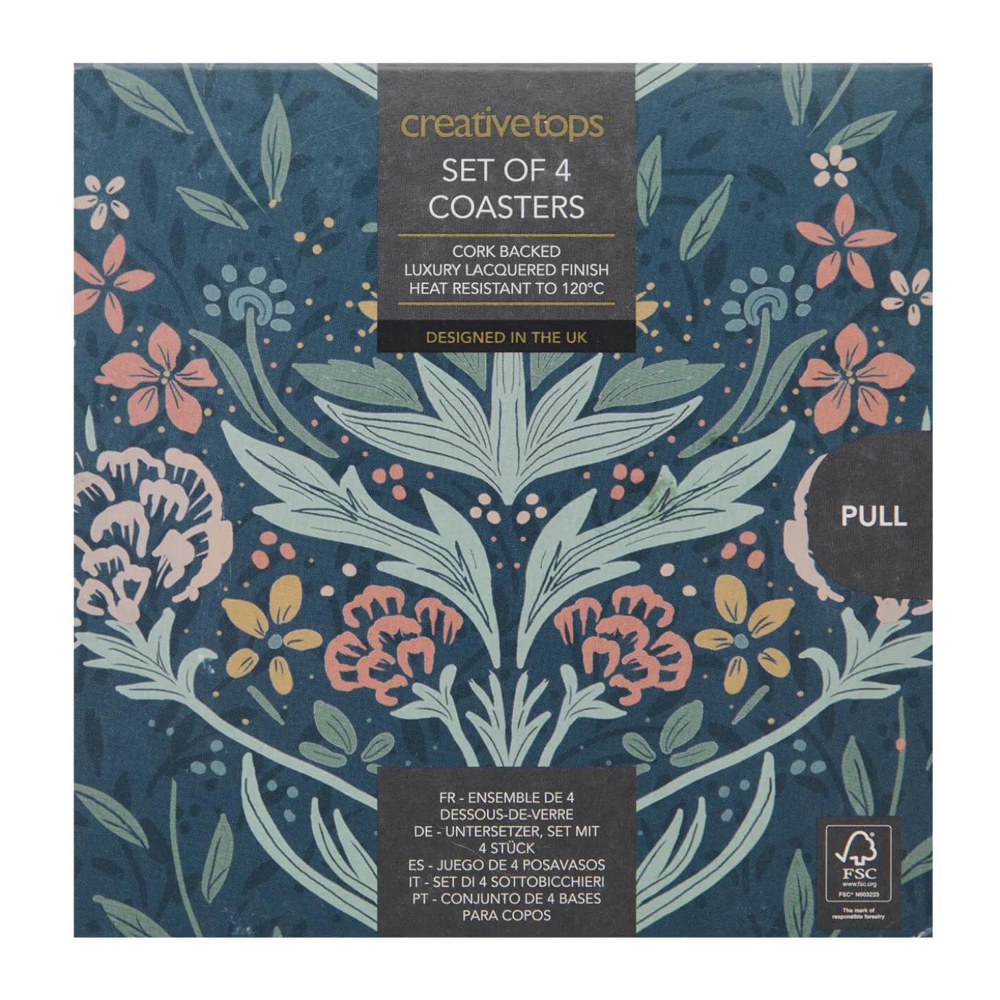 Creative Tops Set Of 4 Coasters - Arts & Crafts
