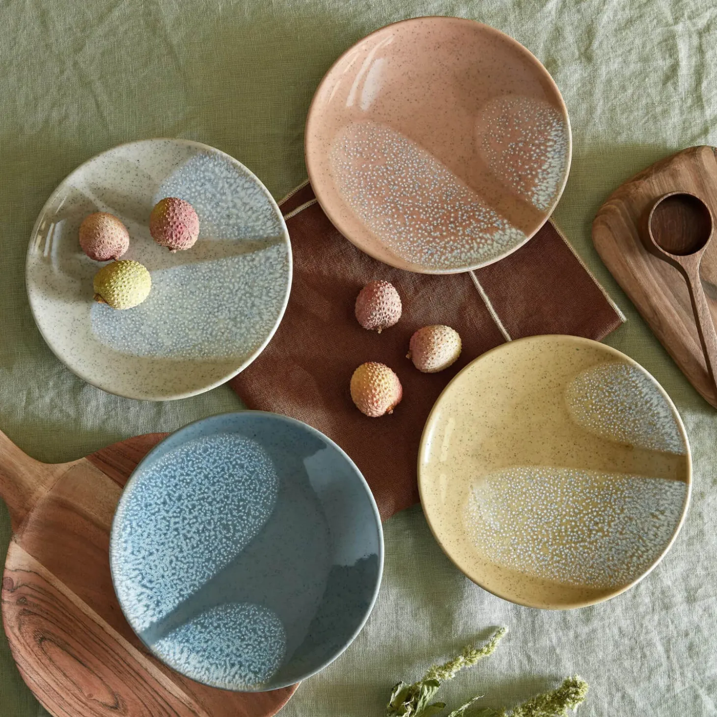 Denby Accents 17cm Small Plate - Slate
