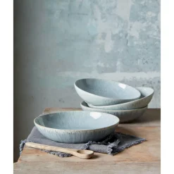 Denby Halo Speckle Medium Coupe Plate - 21cm