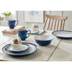 Denby Imperial Blue Medium Coupe Plate - 21cm