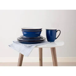Denby Imperial Blue Medium Coupe Plate - 21cm
