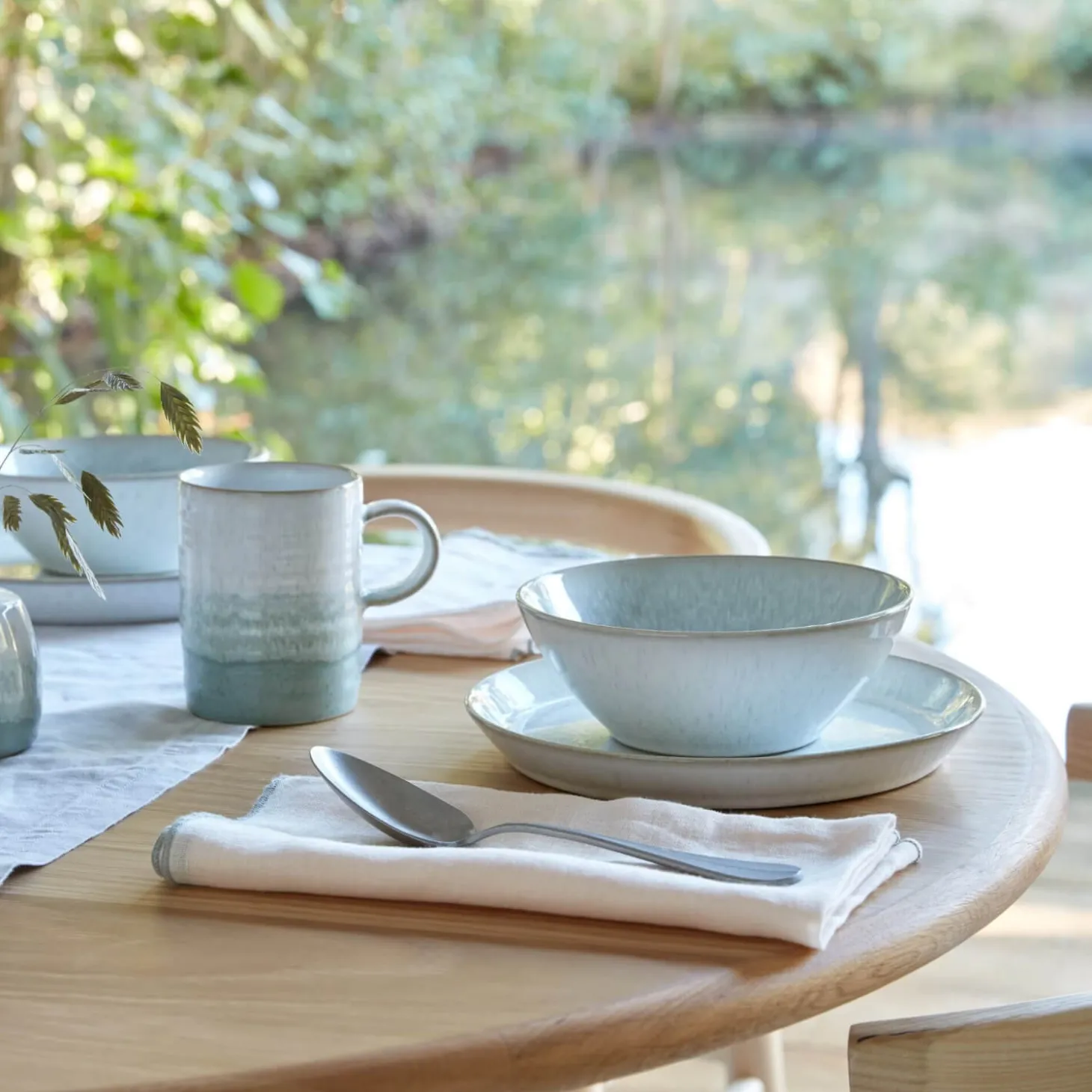 Denby Kiln 26cm Dinner Plate - Green