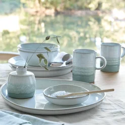 Denby Kiln 13cm Small Organic Dish - Green