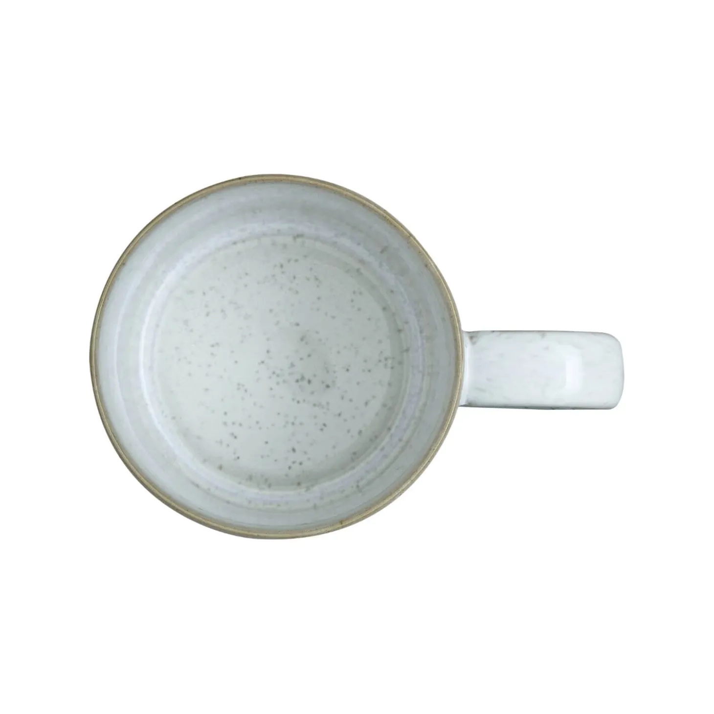 Denby Kiln 295ml Small Ridged Mug - Green