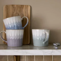 Denby Stoneware 400ml Reactive Mug - Light Blue