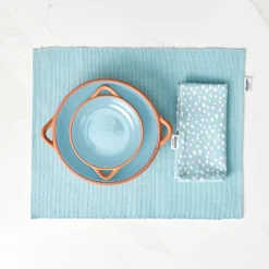 Dexam Sintra Small Glazed Terracotta Tapas Dish - Duck Egg