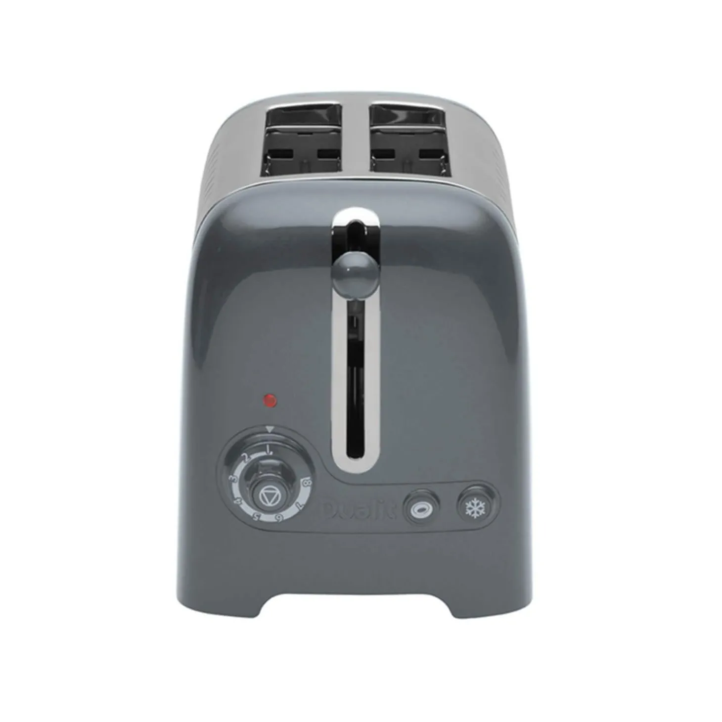 Dualit Lite Jug Kettle & 2 Slice Toaster Set - Polished Grey