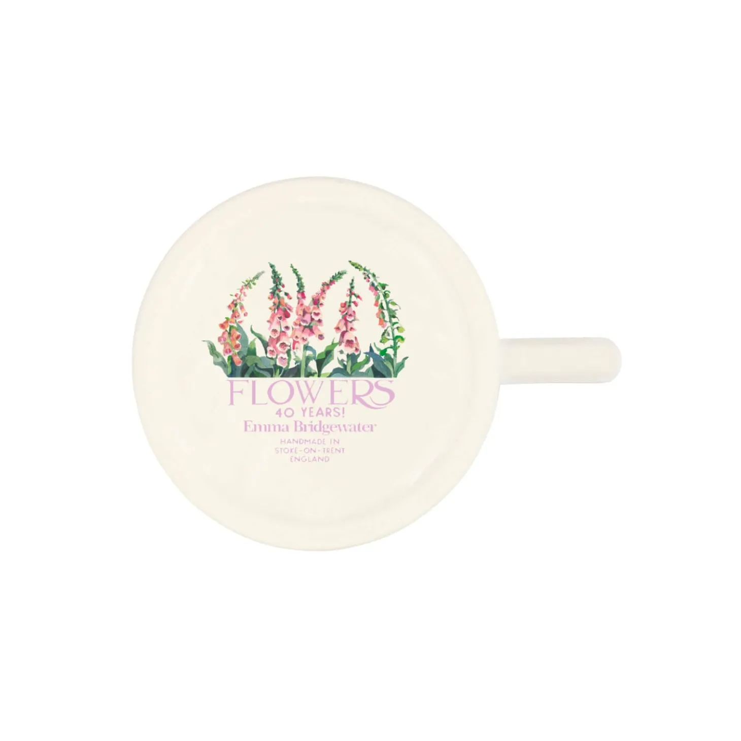 Emma Bridgewater Half Pint Mug - Foxgloves