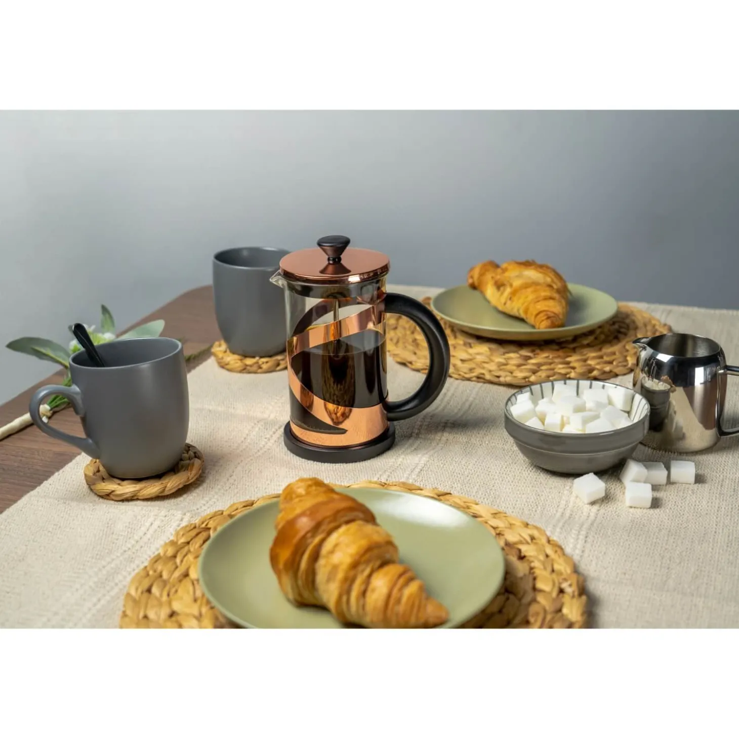 Grunwerg Classico 4 Cup Cafetiere - Copper