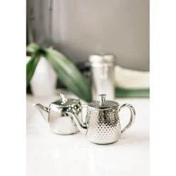 Grunwerg Sandringham 2 Cup Tea Pot - Silver