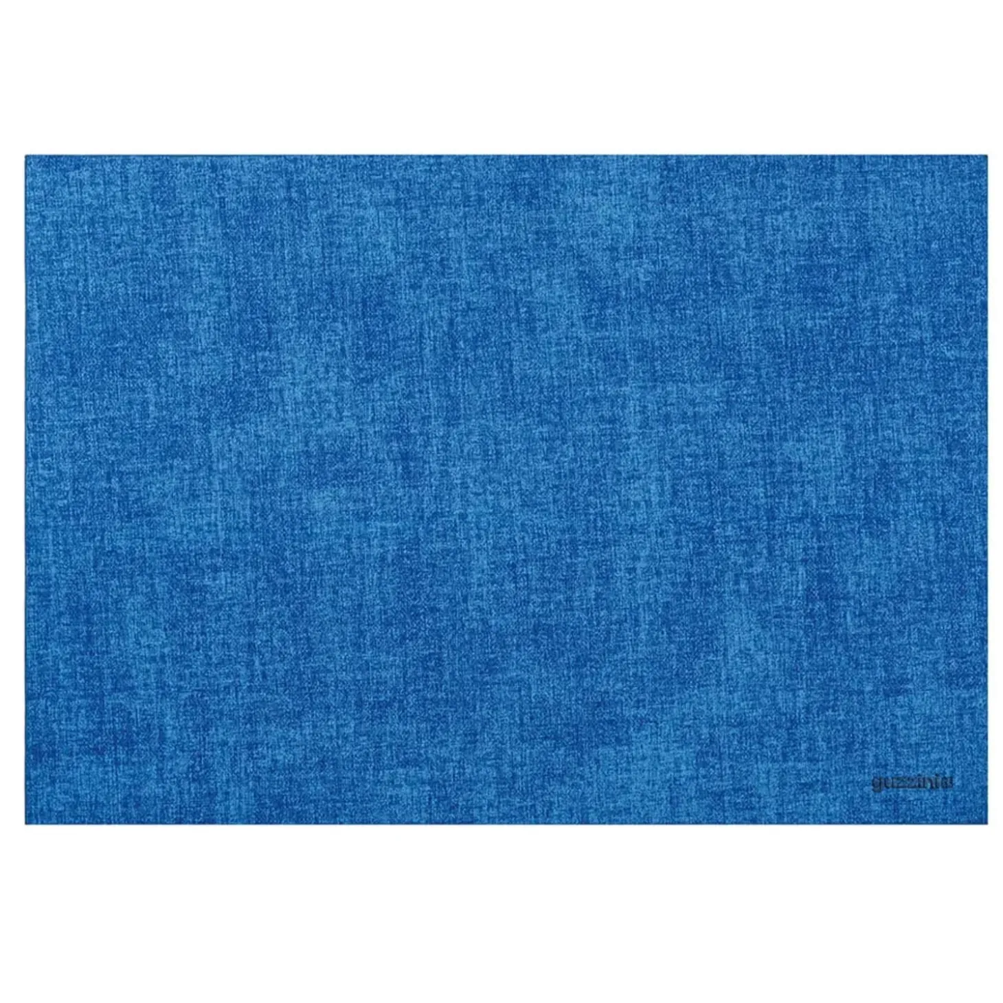 Guzzini Tiffany Reversible Faux Leather Fabric Placemat - Clear Light Blue