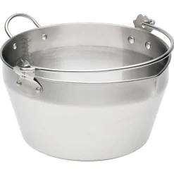 Home Made Stainless Steel 31cm Maslin Pan with Handle