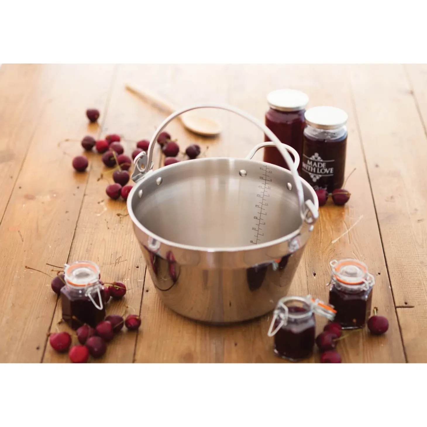 Home Made Stainless Steel 28cm Mini Maslin Pan with Handle