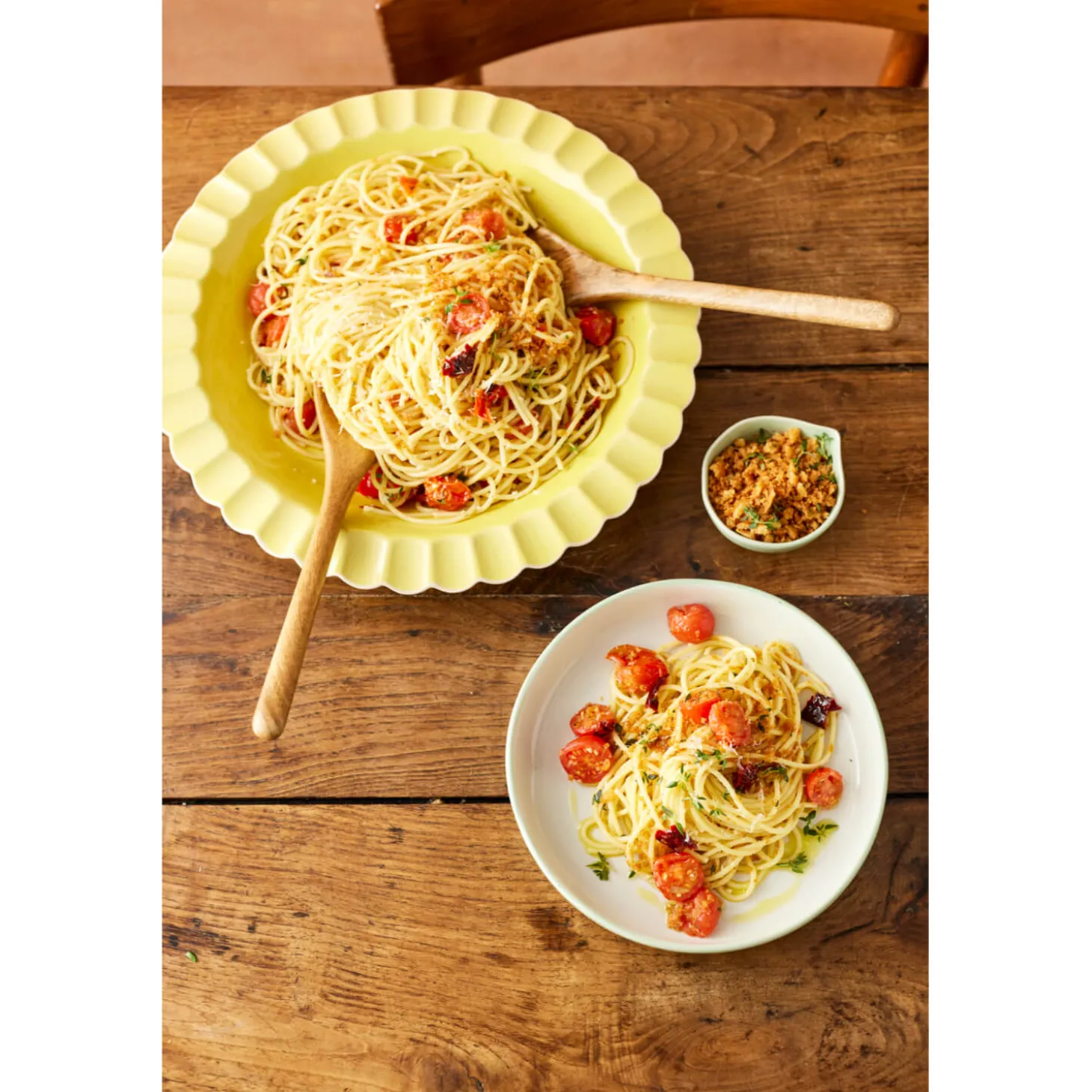 Jamie Oliver Big Love Mango Wood Salad Servers - Set Of 2