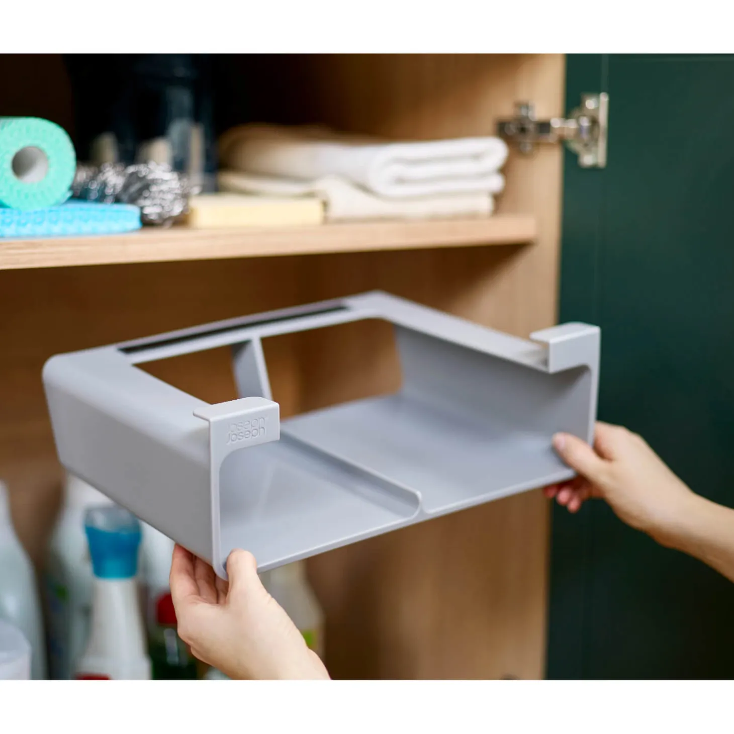 Joseph Joseph CupboardStore™ Grey Film, Foil & Bag Organiser - Large