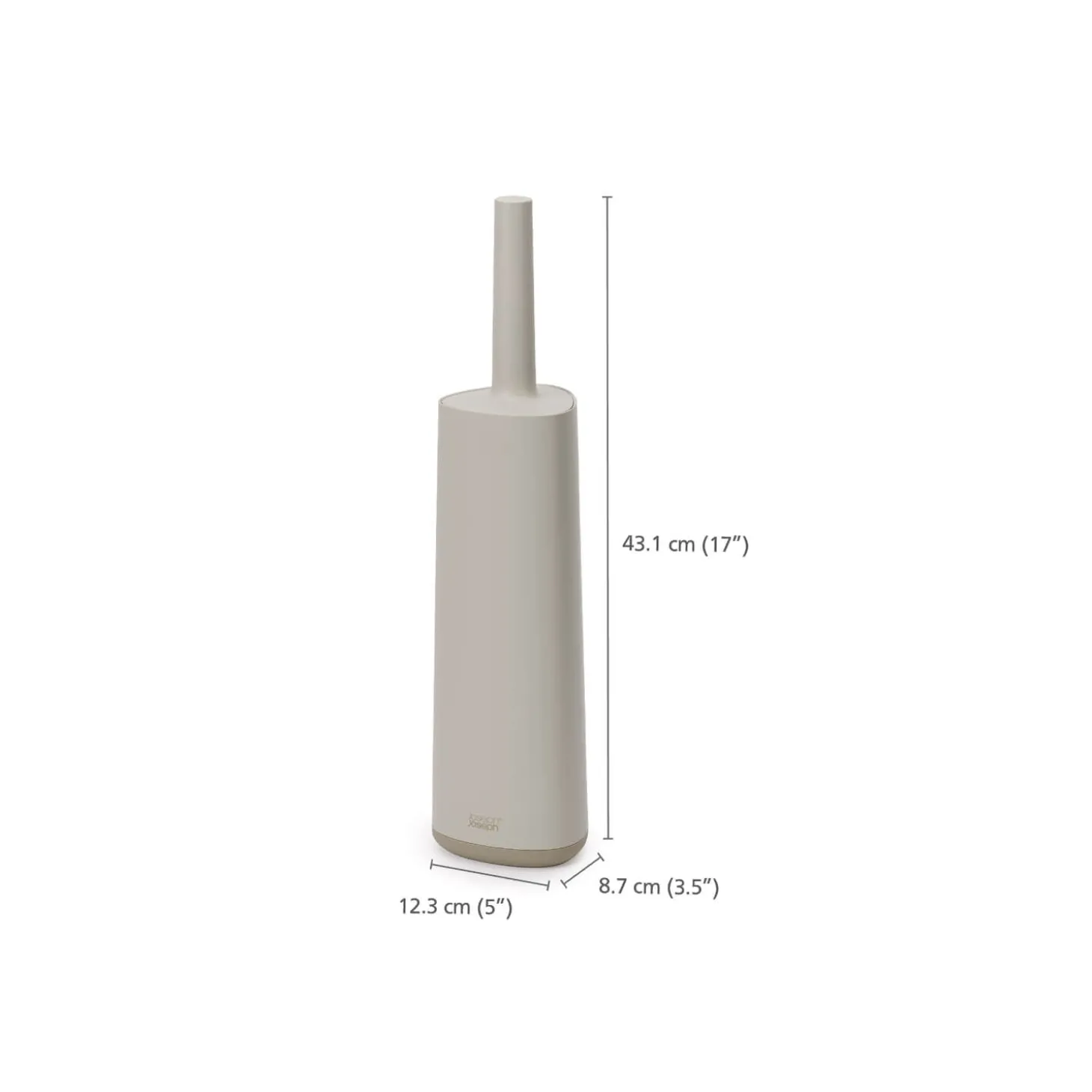 Joseph Joseph Flex 360 Advanced Toilet Brush & Holder - Ecru