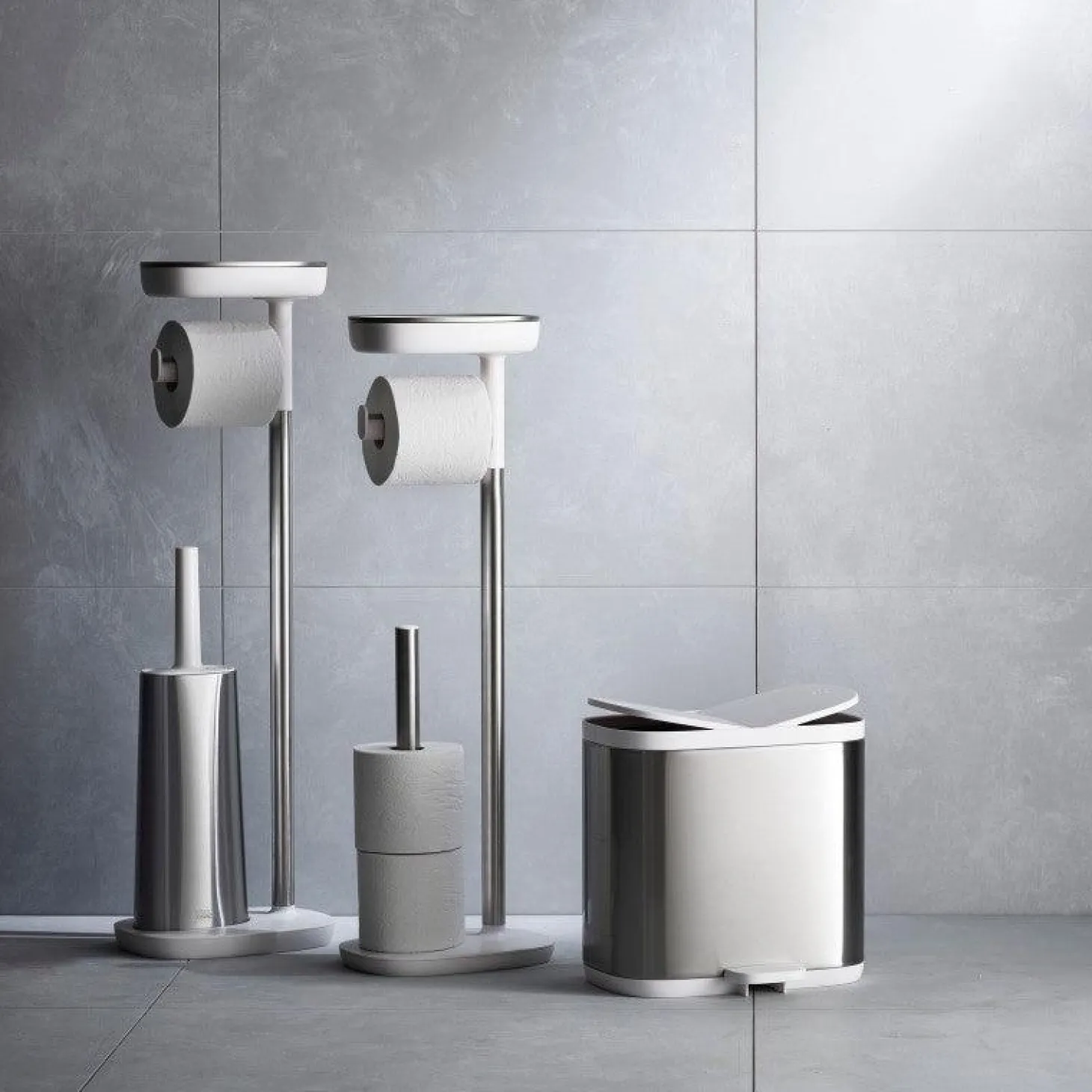 Joseph Joseph Flex Toilet Brush - Steel