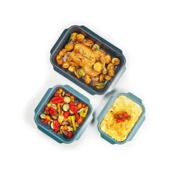 Joseph Joseph Nest™ Oven Non-Stick Set of 3 Roasting Trays - Blue