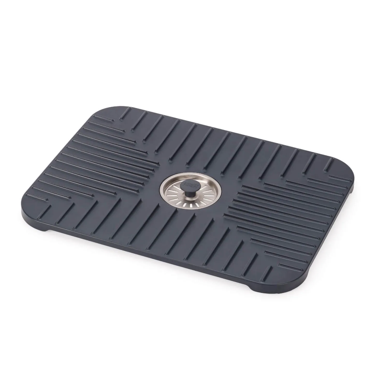 Joseph Joseph SinkShield™ Grey Sink Protector With Plug - Large