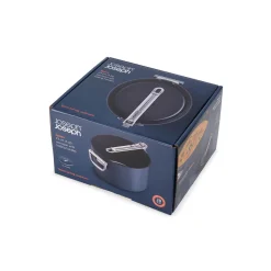 Joseph Joseph Space 15cm Non-Stick Folding Handle Saucepan & Lid - Midnight Blue