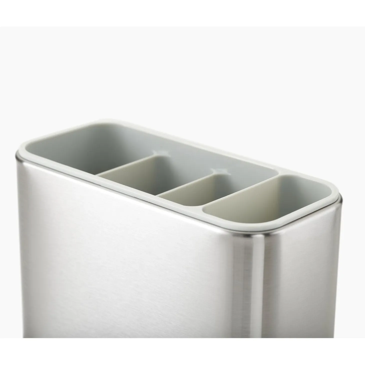 Joseph Joseph Surface Stainless Steel Cutlery Drainer - Light Stone