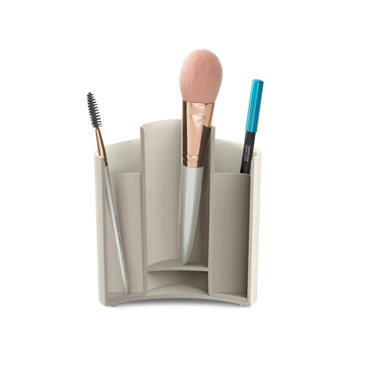 Joseph Joseph Viva Make-Up Brush Pot - Shell