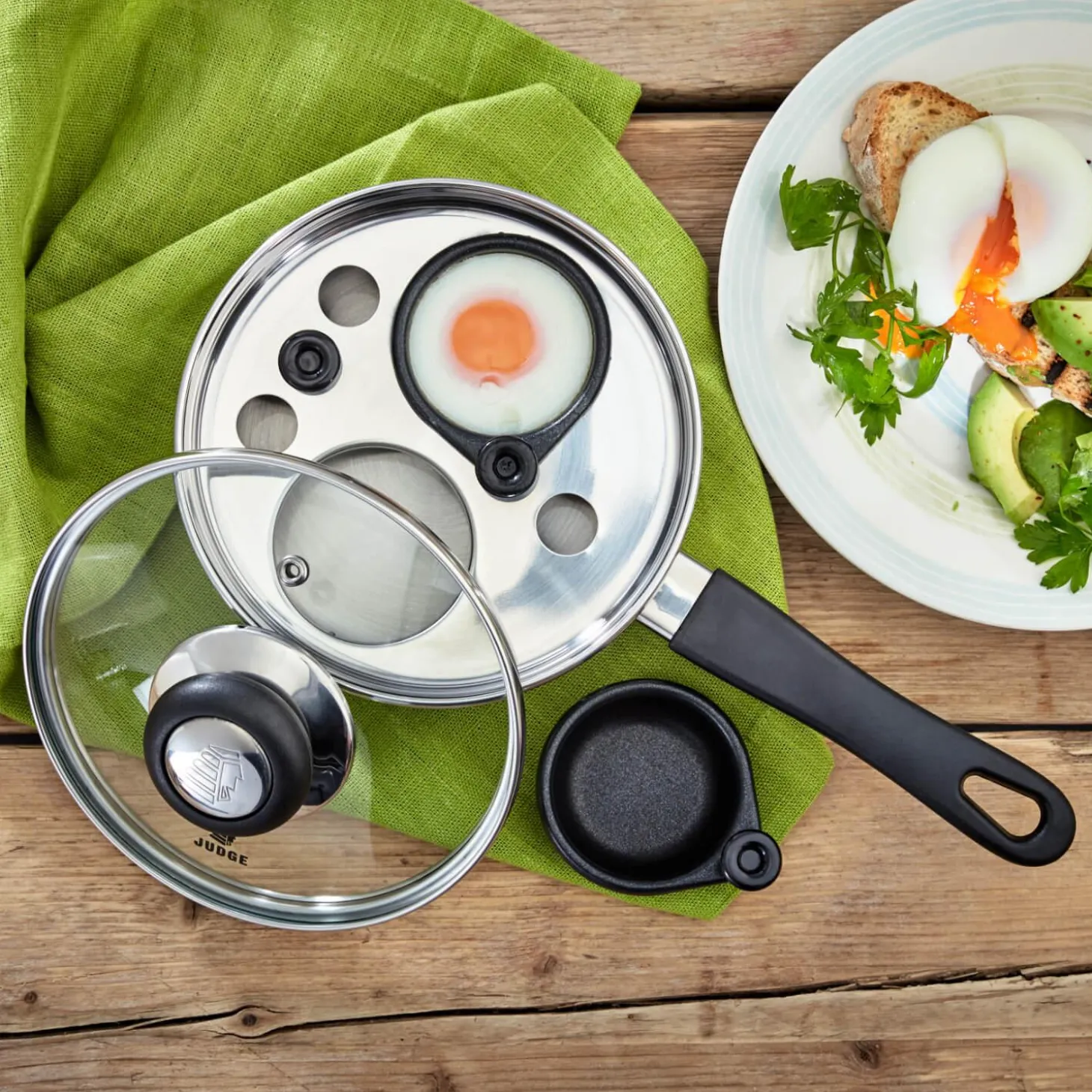 Judge Vista Non-Stick Egg Poacher - 1 Hole
