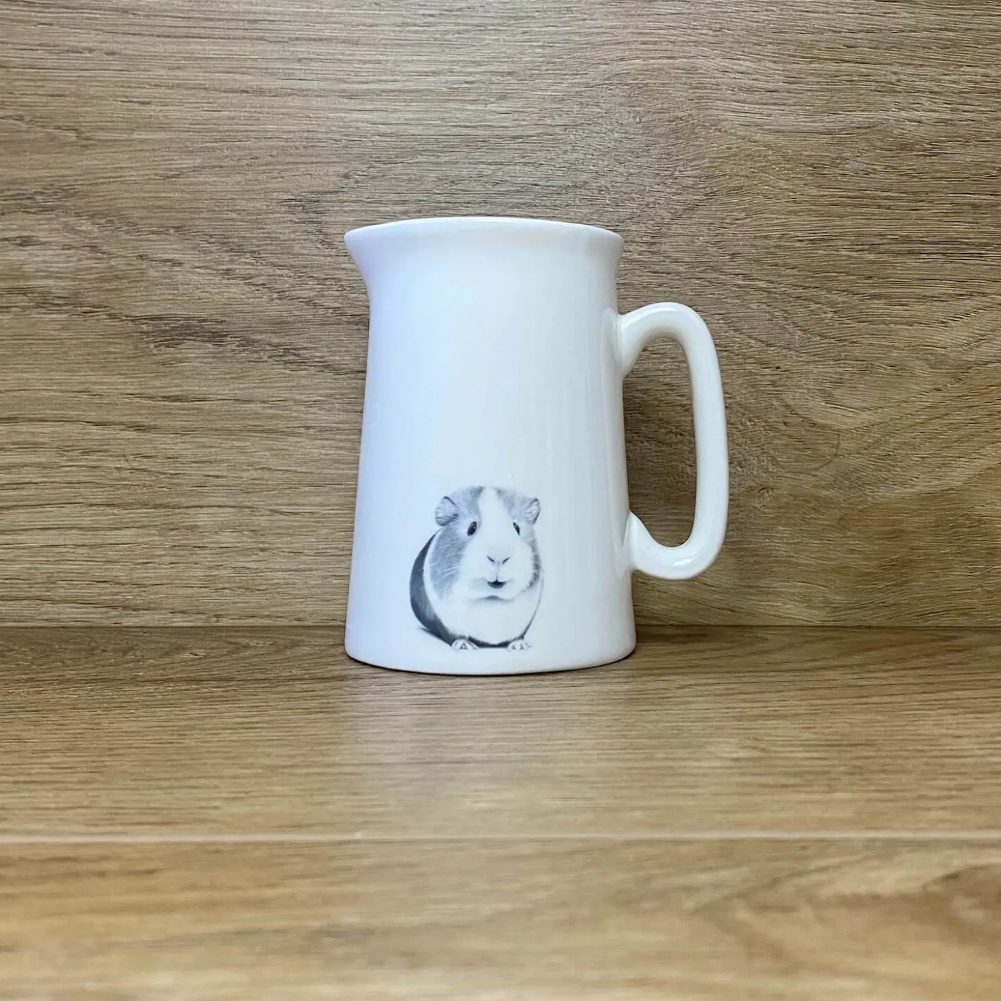 Katherine Sheard Fine China 1/2 Pint Jug - Ginny Guinea Pig