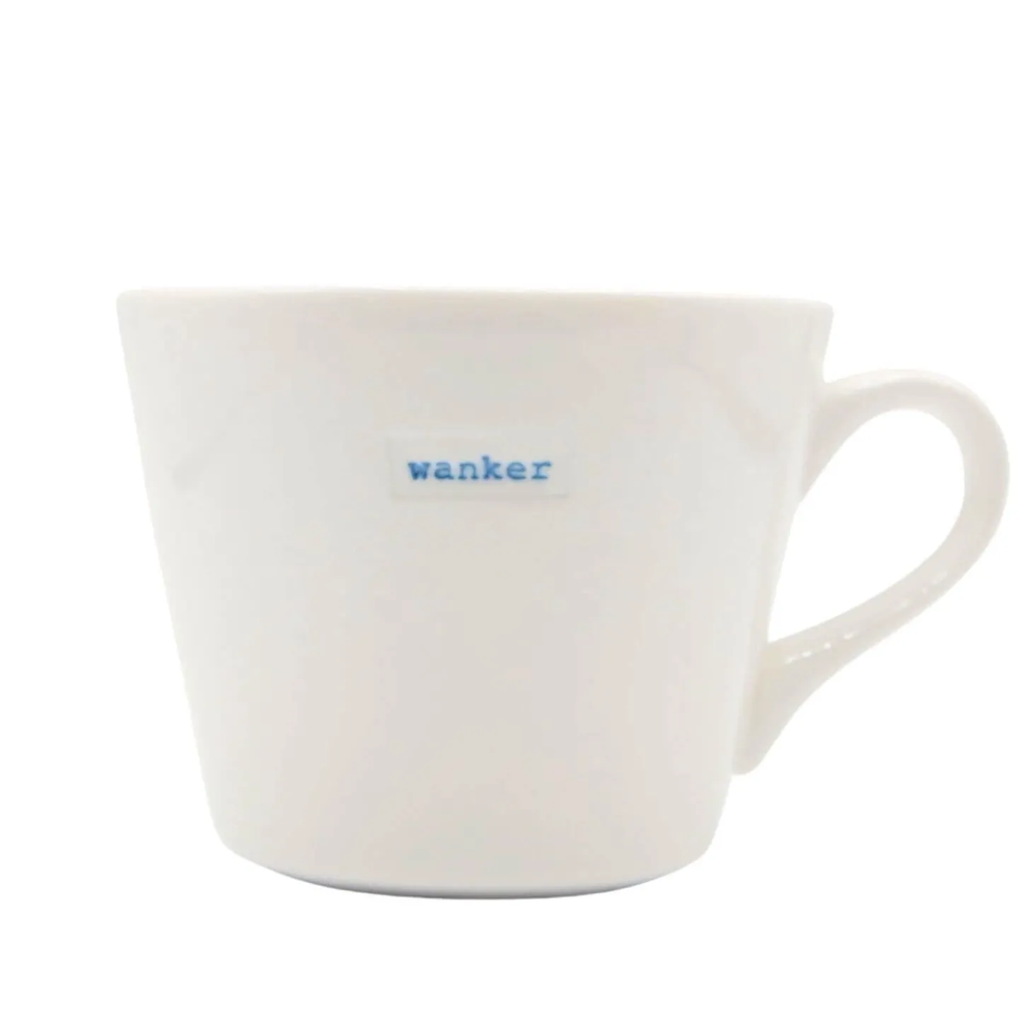 Keith Brymer Jones Word Range Bucket Mug - w*nker