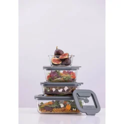Kilner Fresh Storage Square Food Container - 0.31 Litre