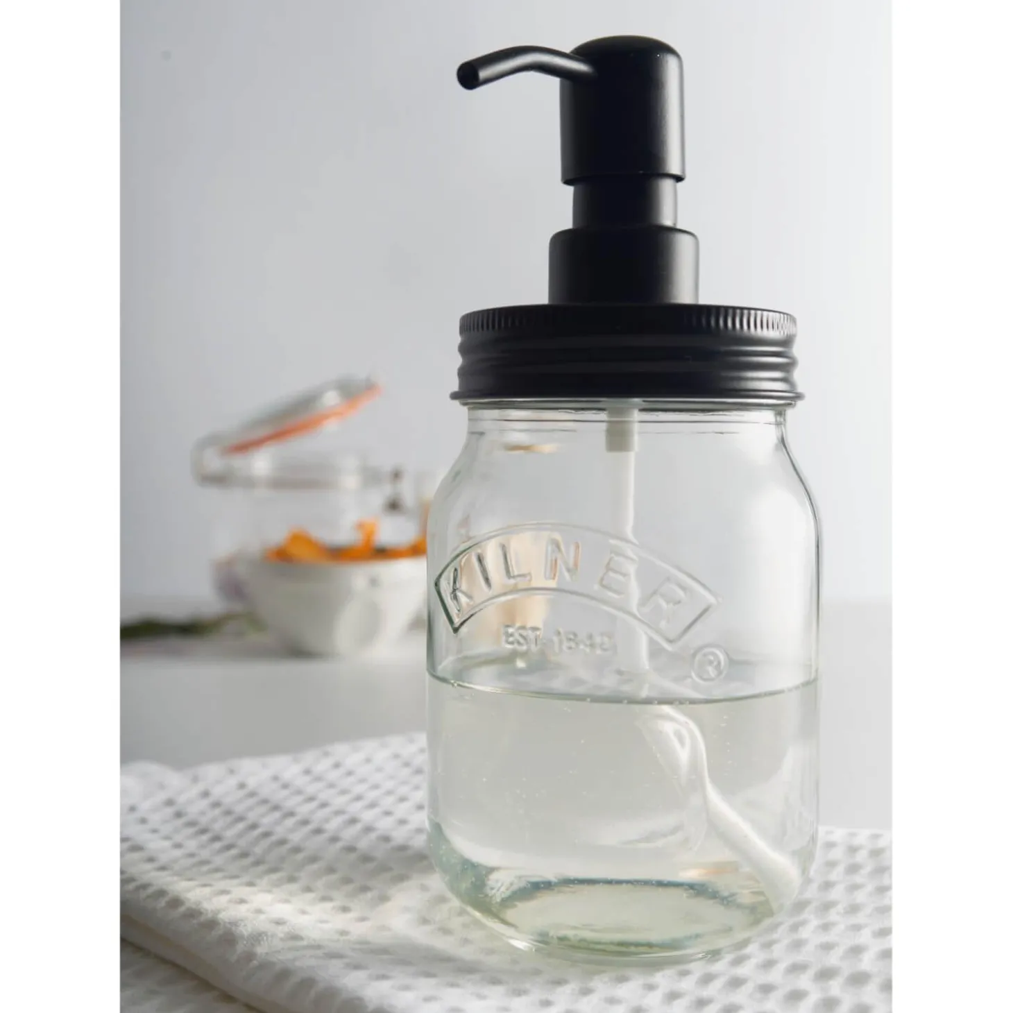 Kilner Glass Liquid Soap & Lotion Dispenser