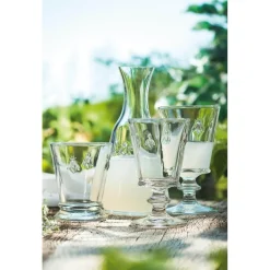 La Rochere Bee Embossed Clear Mini Goblet Tumbler Glass - 185ml