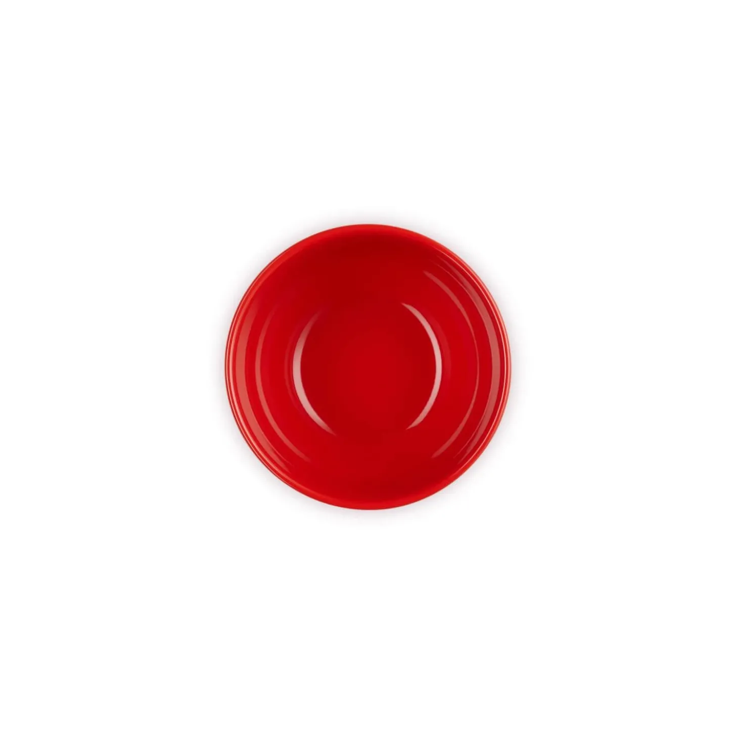 Le Creuset 12cm Stoneware Round Coupe Snack Bowl - Cerise