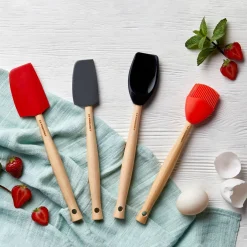 Le Creuset Craft Silicone Spatula Spoon - Cerise