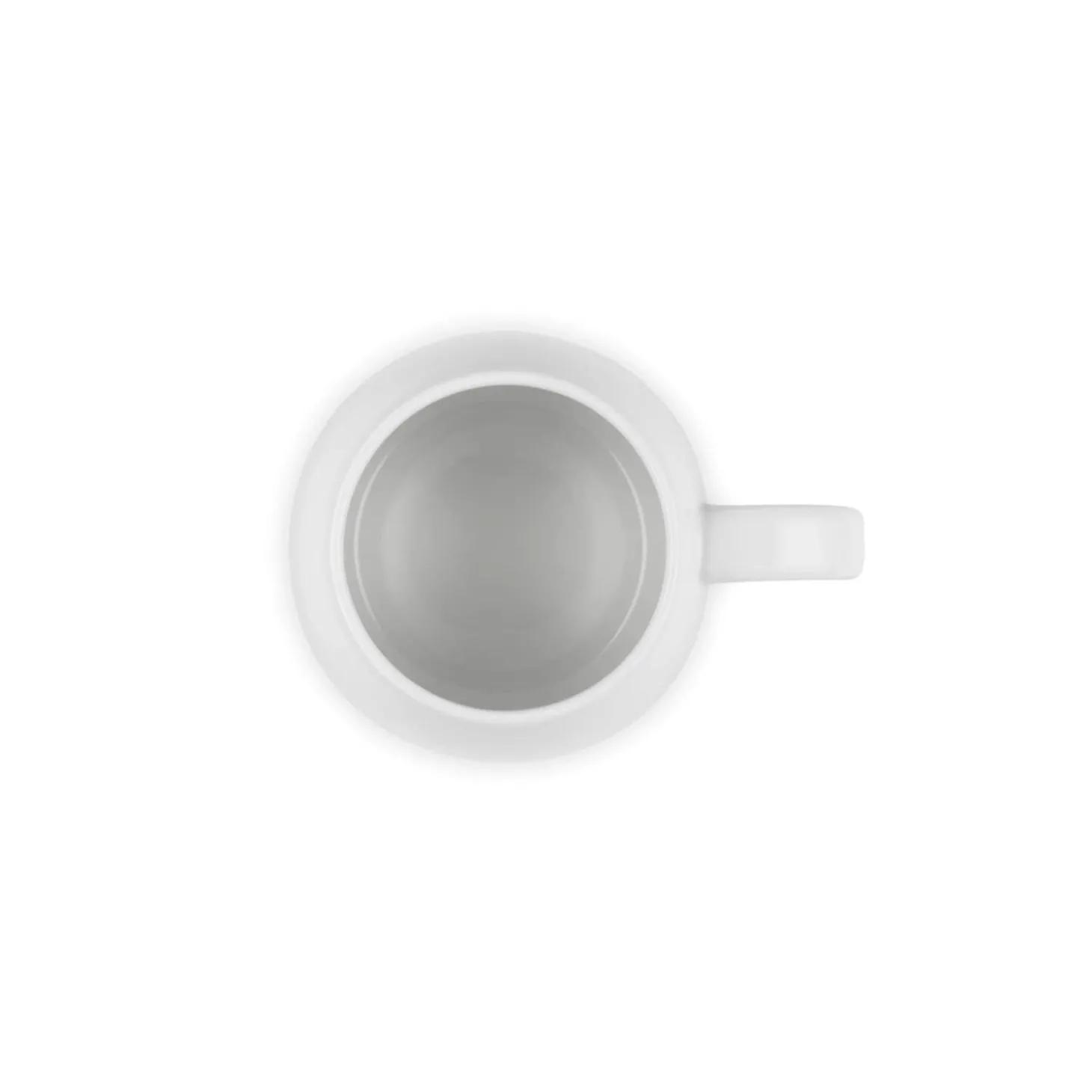 Le Creuset 320ml Stoneware Coupe Sphere Mug - White