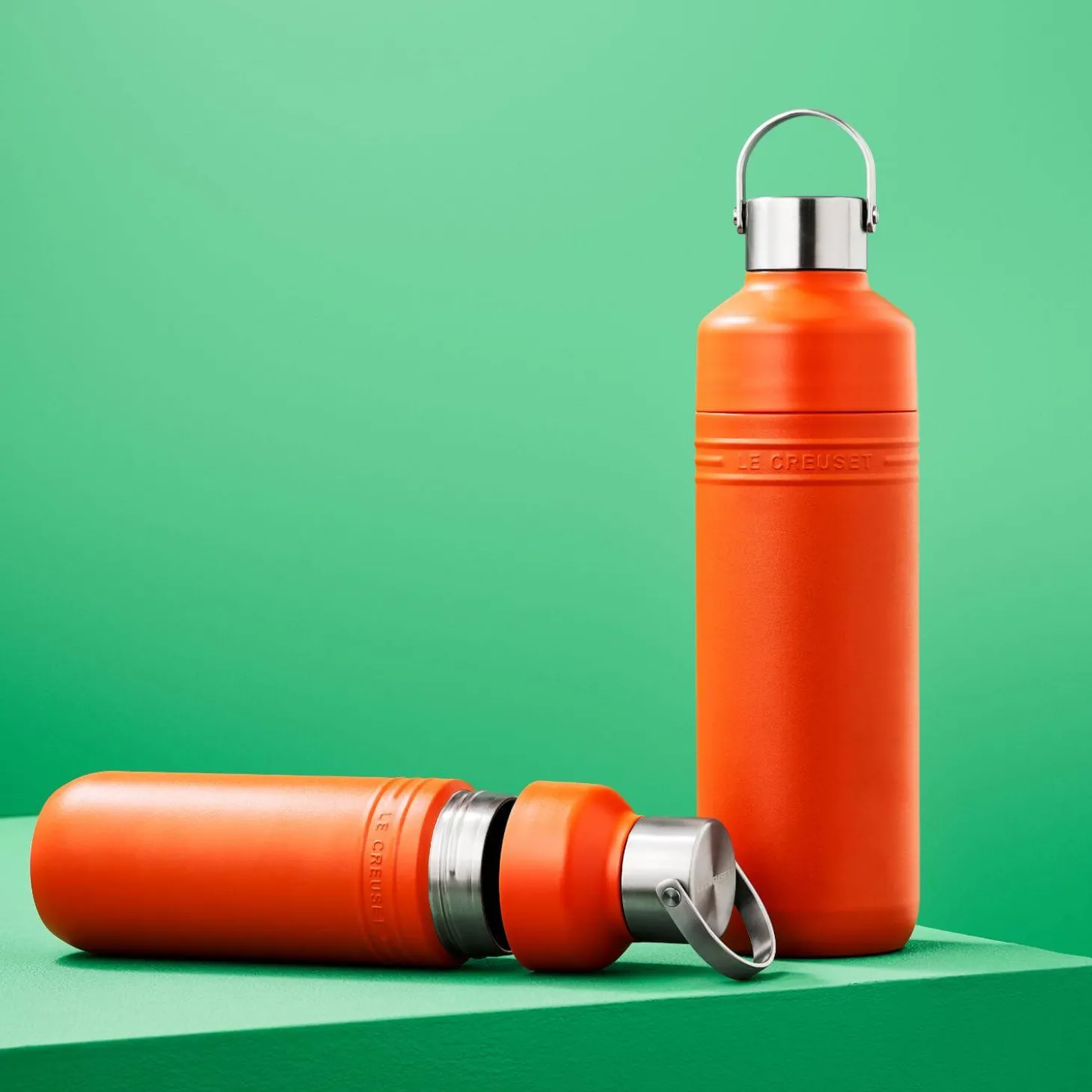 Le Creuset 'On The Go' 1-Litre Insulated Water Bottle - Volcanic