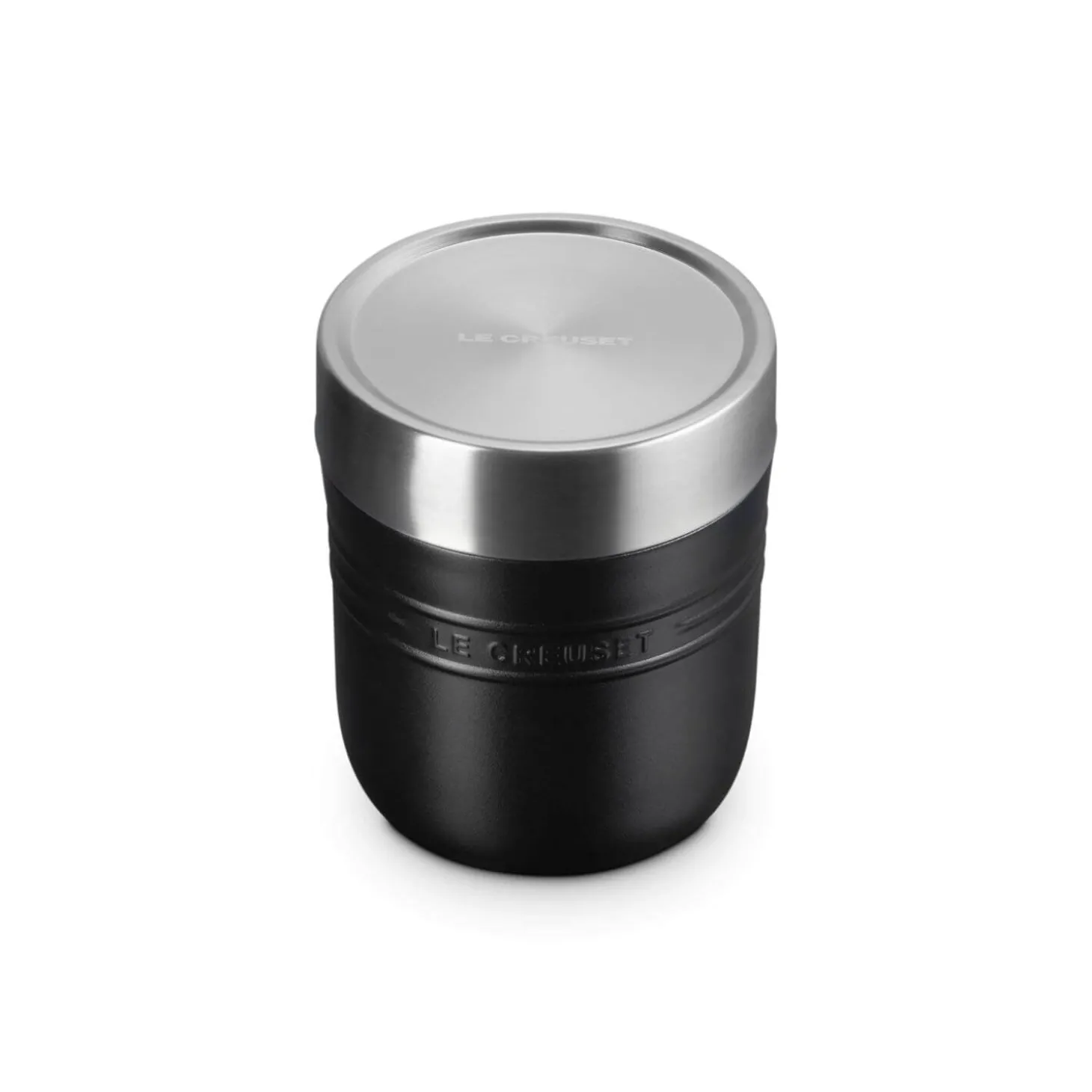 Le Creuset 'On The Go' 500ml Insulated Food Flask - Satin Black