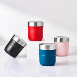 Le Creuset 'On The Go' 500ml Insulated Food Flask - Satin Black