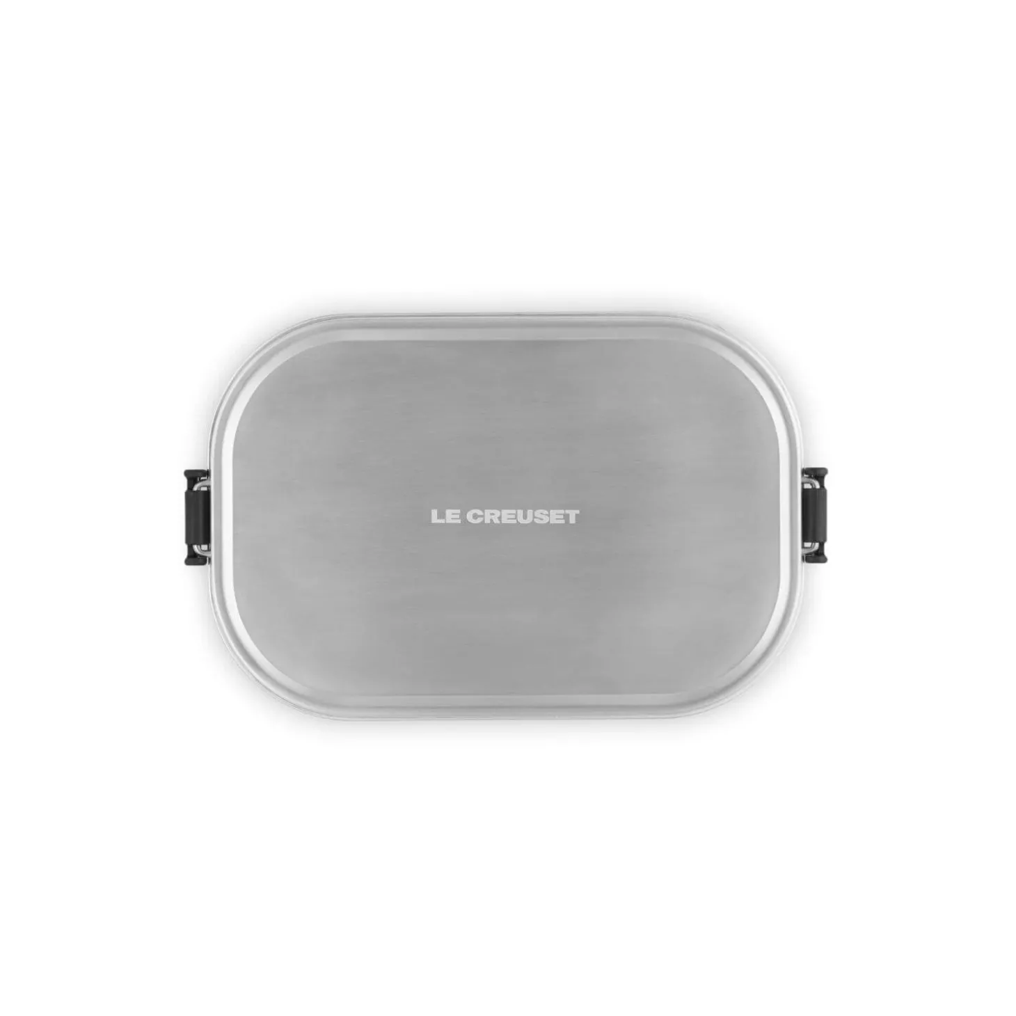 Le Creuset 'On The Go' Stainless Steel 900ml Rectangular Lunch Box - Satin Black