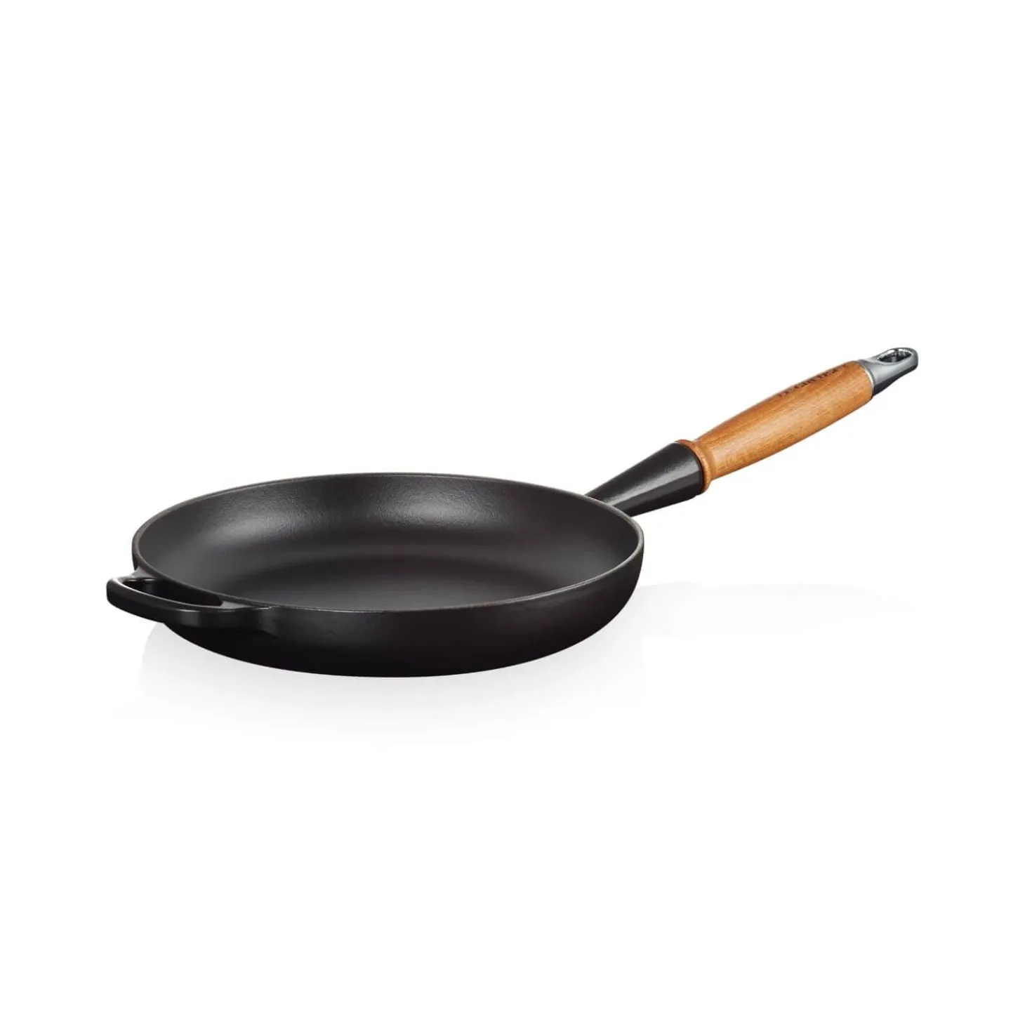 Le Creuset Signature Cast Iron 24cm Frying Pan - Satin Black