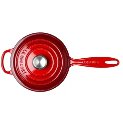 Le Creuset Signature Cast Iron 20cm Saucepan - Cerise