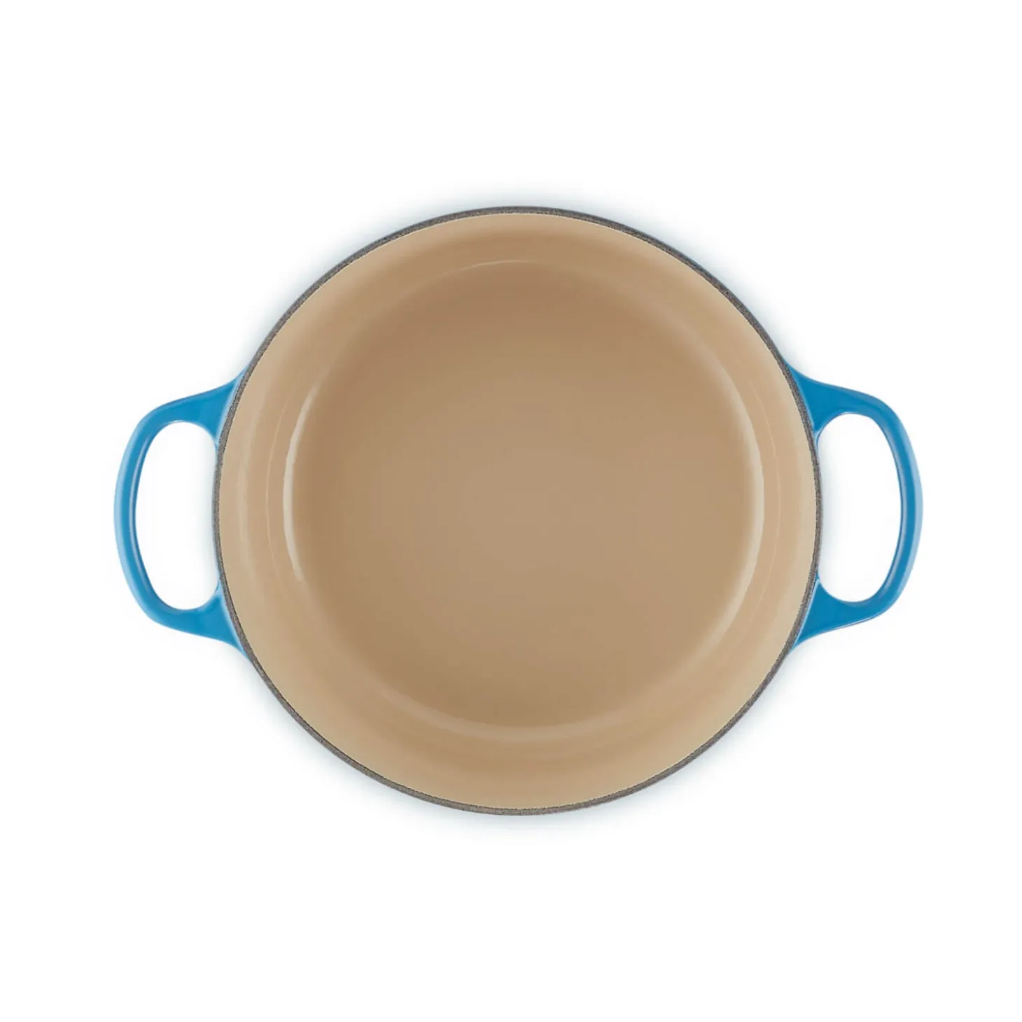 Le Creuset Signature Cast Iron 24cm Round Casserole - Azure