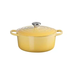 Le Creuset Signature Cast Iron 20cm Round Casserole - Camomille